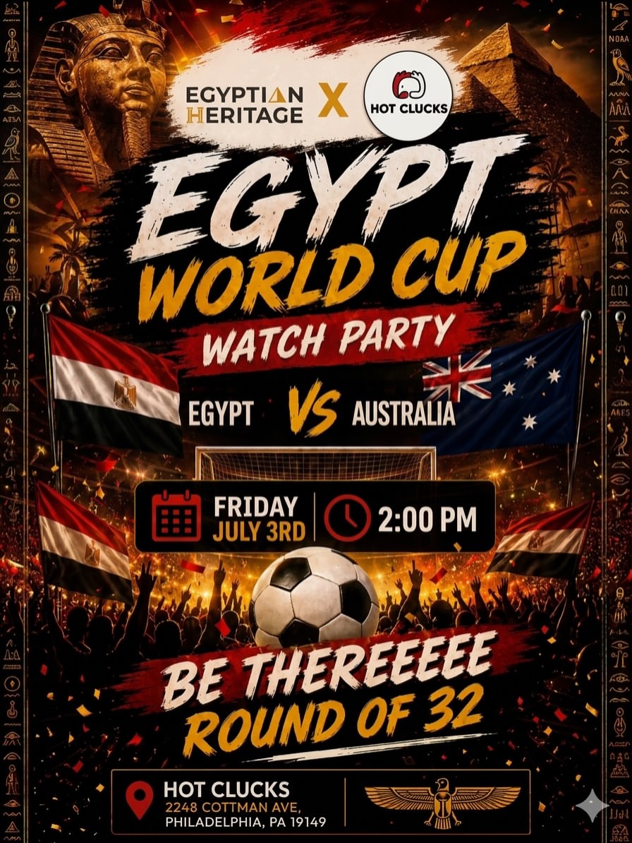 World Cup Round of 32 Watch Party: Egypt vs. Australia